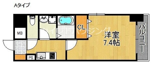 フォンテーヌ加賀屋の物件間取画像